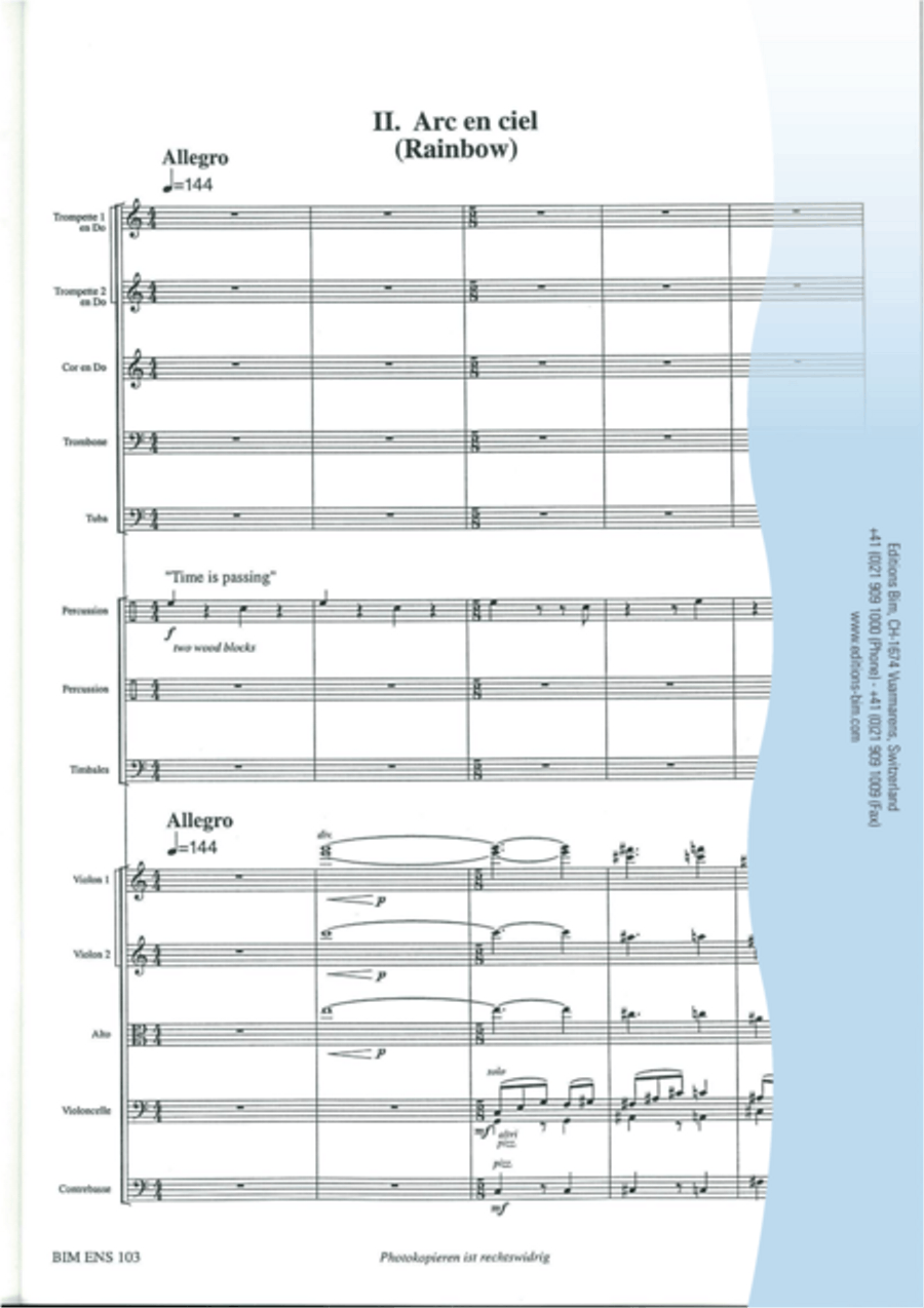 Couleurs du Temps Couleurs du Temps String Orchestra scores gallery preview page 15