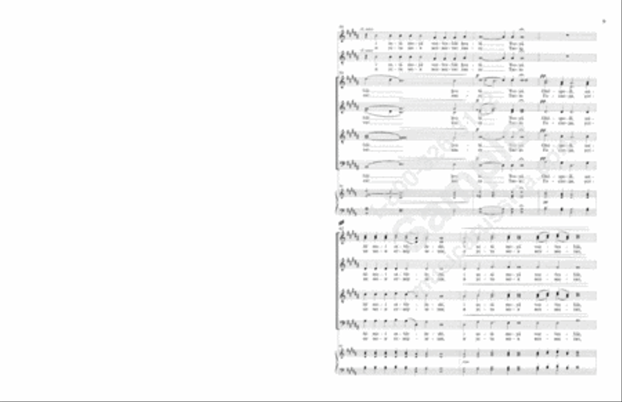 Glory to God in the Highest 4-Part scores gallery preview page 8