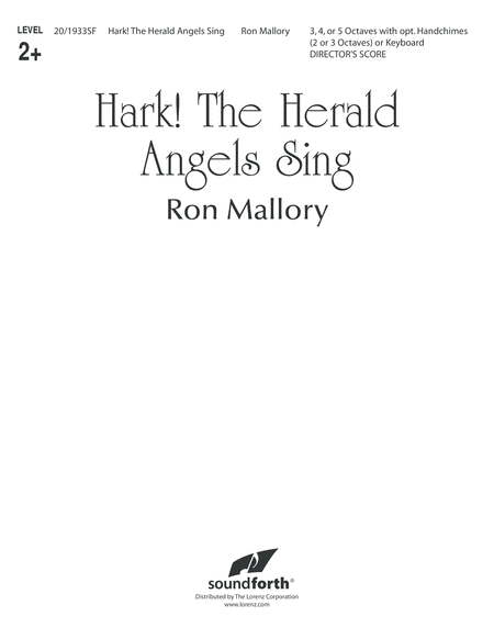 Hark! the Herald Angels Sing - Director's Score