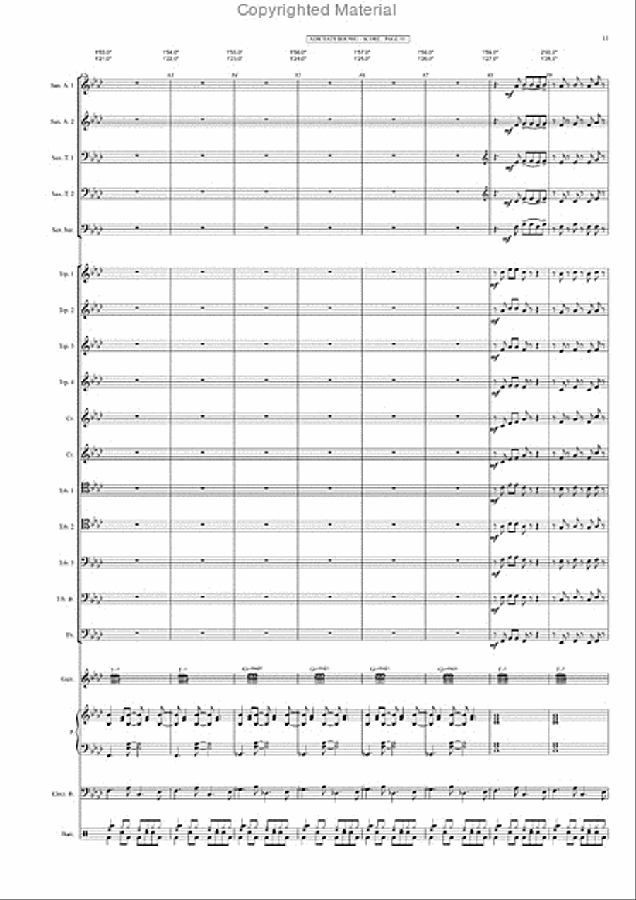 Adichats boussu Jazz Ensemble scores gallery preview page 12