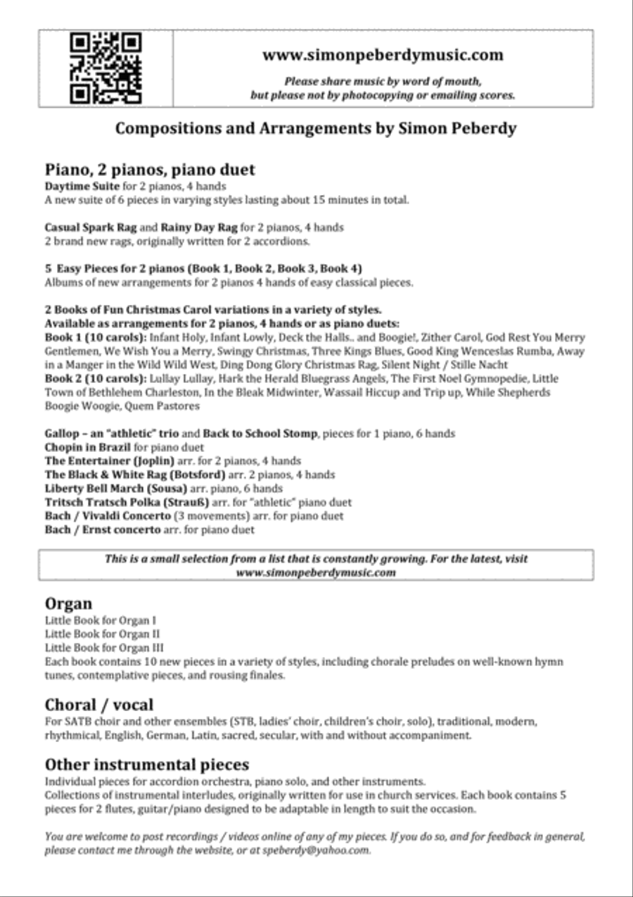 Takatifu ni Bwana Mungu, (Heilig / Sanctus for Children's Choir) SA scores gallery preview page 5