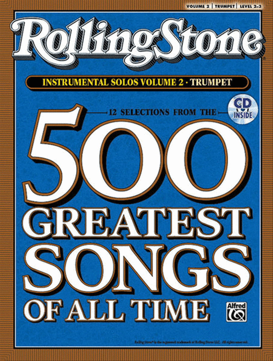 Selections from Rolling Stone Magazine's 500 Greatest Songs of All Time (Instrumental Solos), Volume 2 Trumpet Solo scores gallery preview page 1