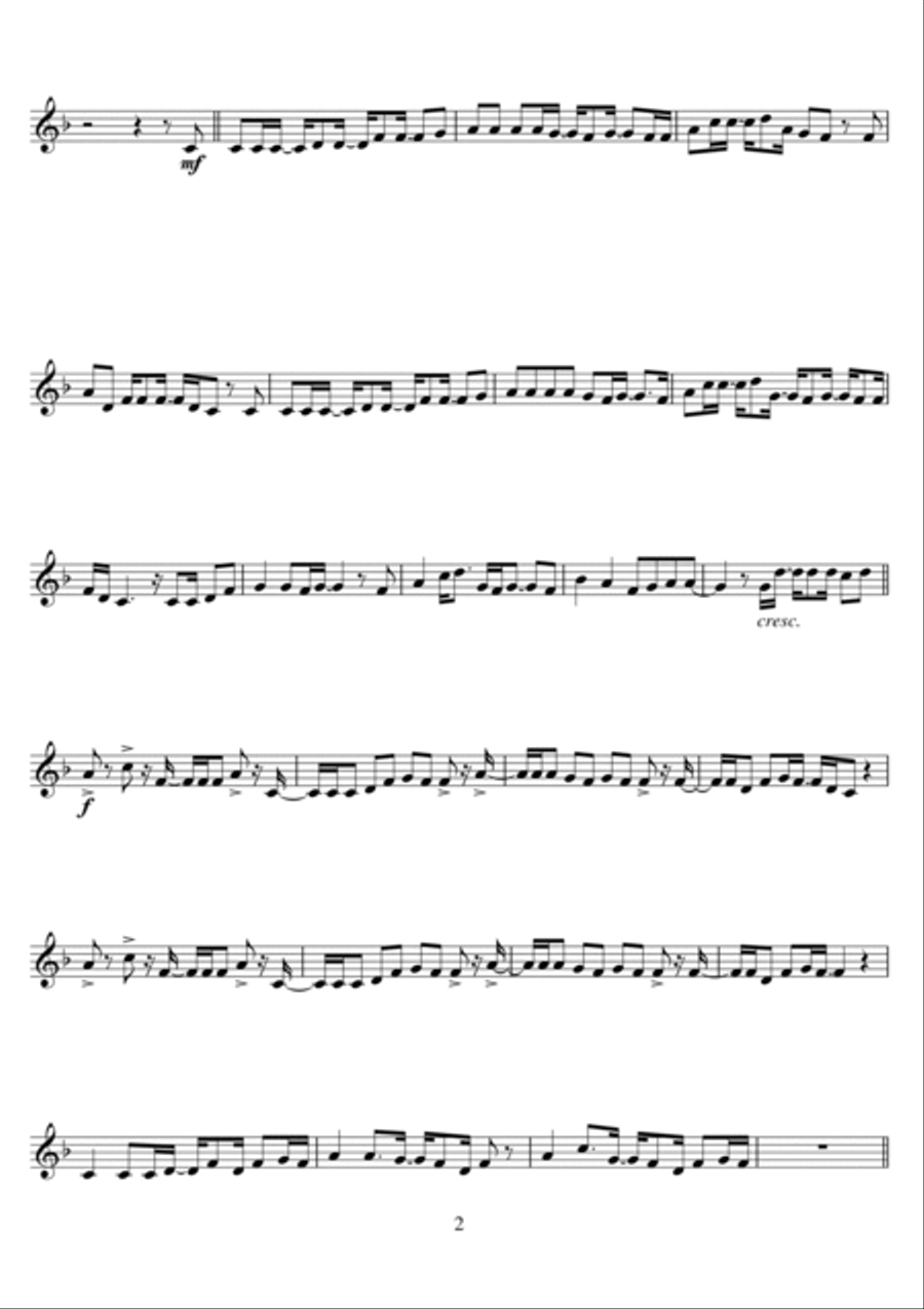 Bring It All Back Bring It All Back Clarinet Solo scores gallery preview page 2