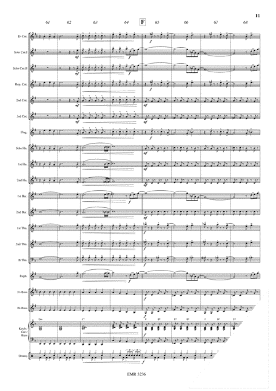The Blues Brothers Brass Band scores gallery preview page 12