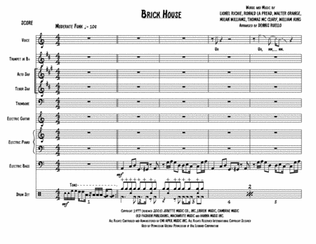 Brick House - Score Only