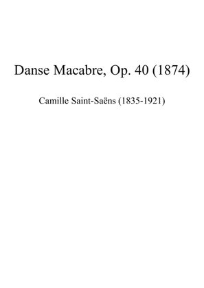 Book cover for Danse Macabre (Op. 40)