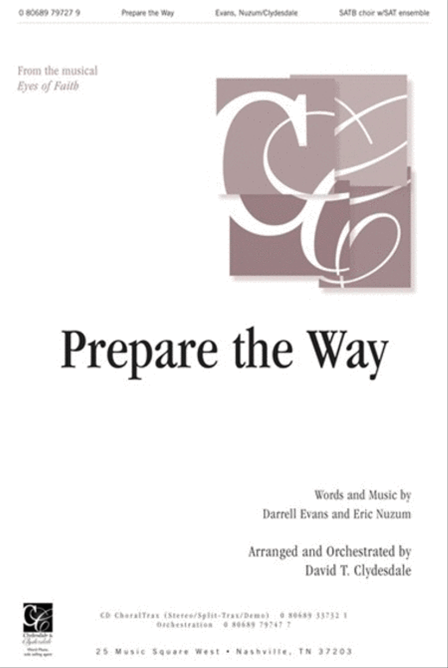 Prepare The Way - Anthem 4-Part scores gallery preview page 1