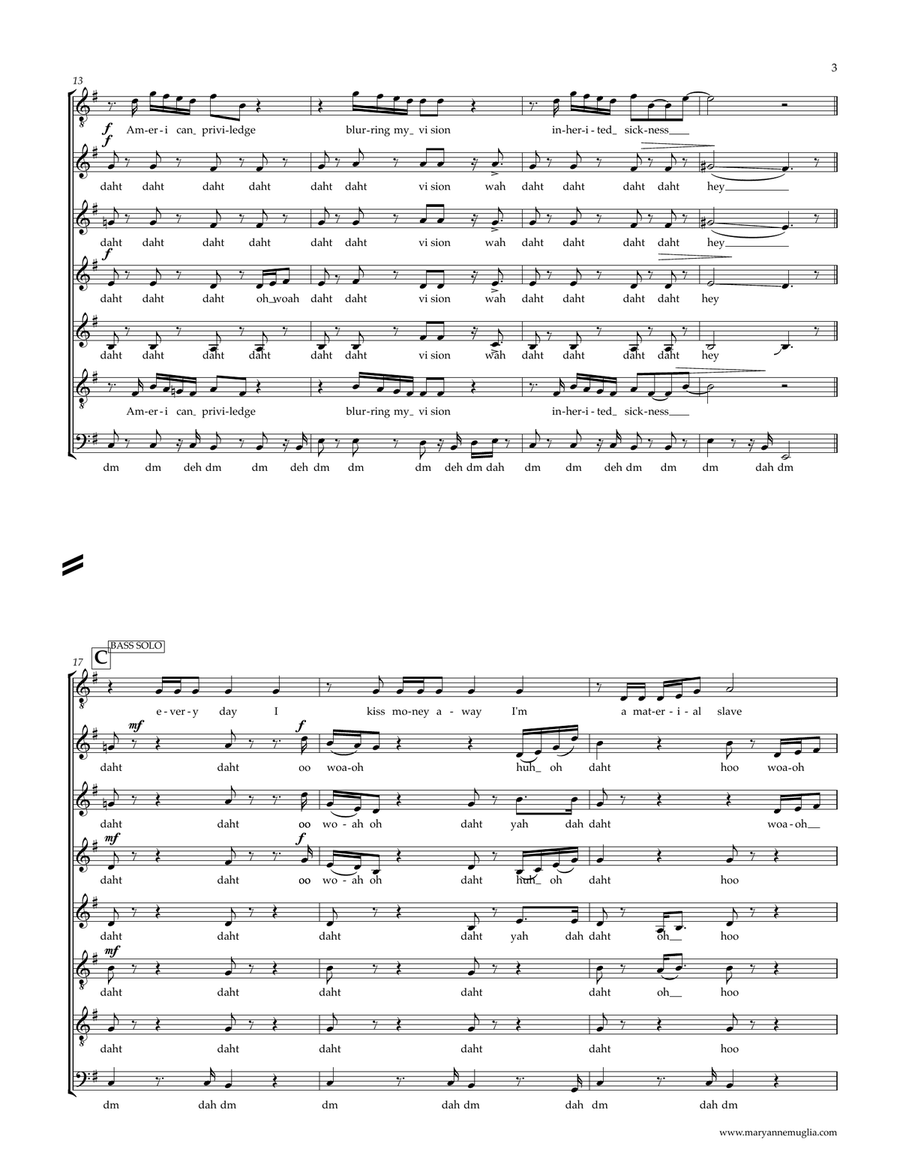 American Privilege Divisi scores gallery preview page 3