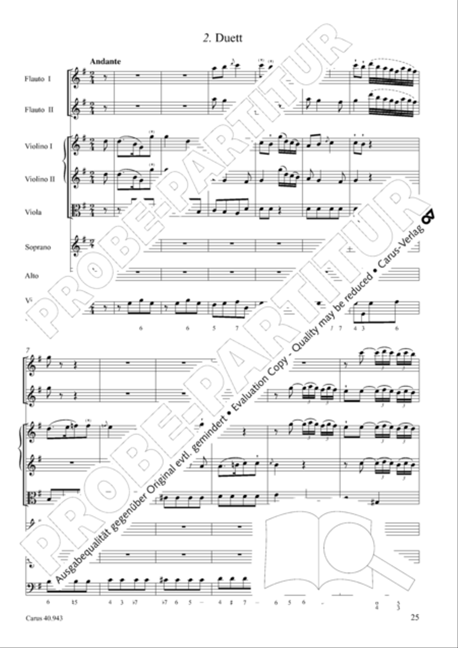Shout to the Lord, all the earth (Jauchzet dem Herrn, alle Welt) 4-Part scores gallery preview page 32