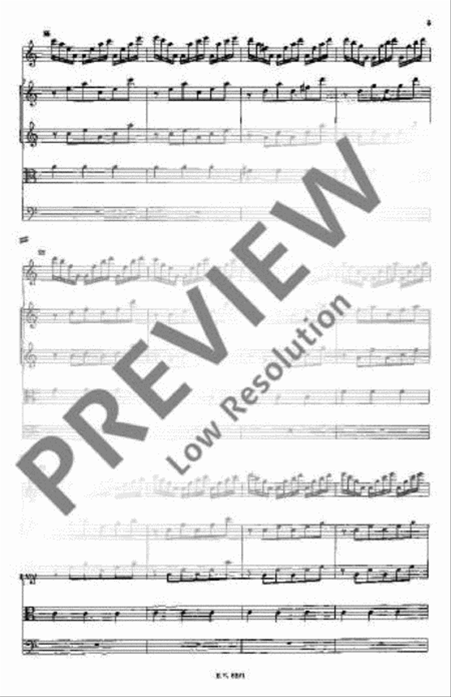 Concerto C major Recorder scores gallery preview page 10