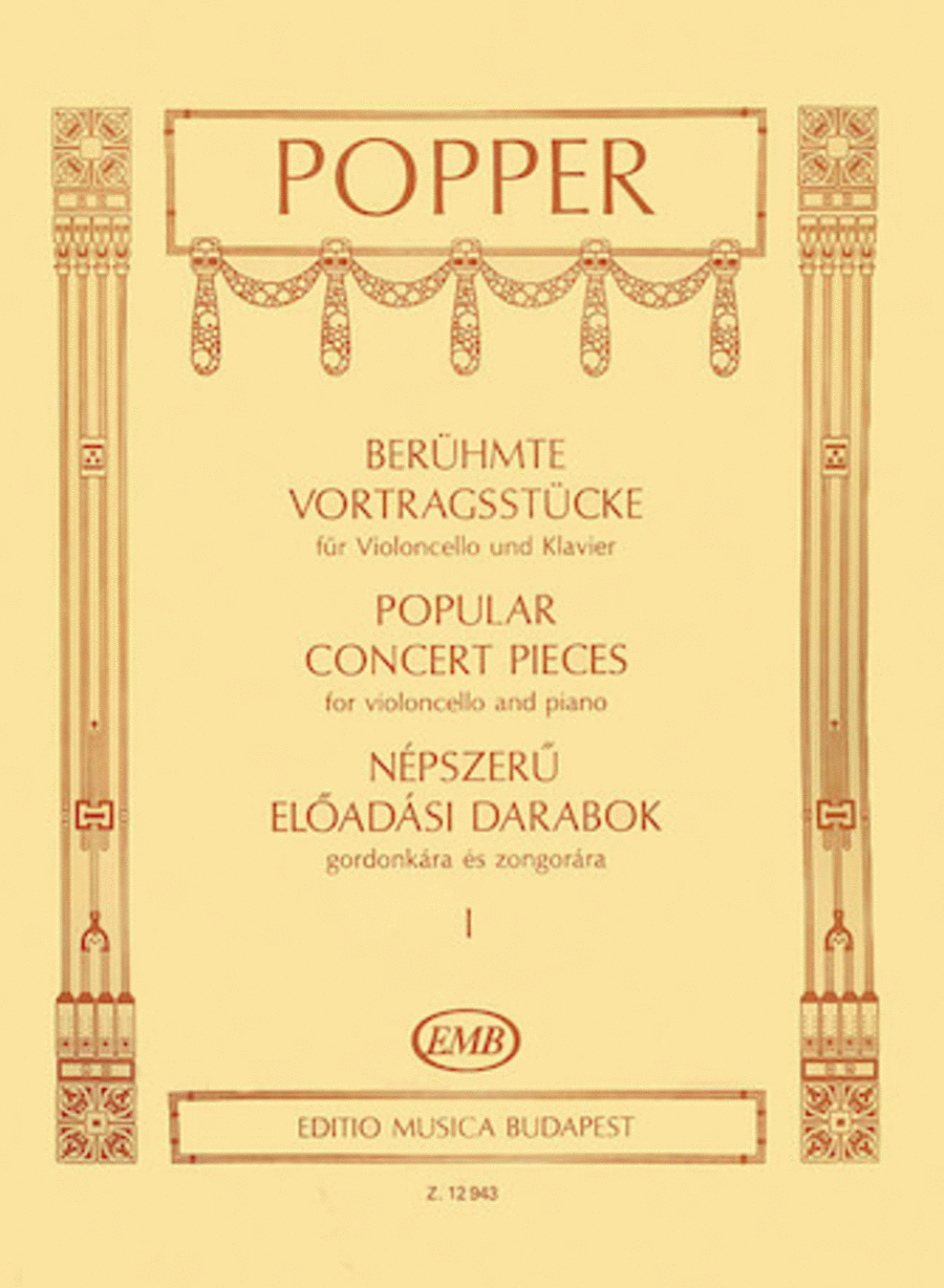 Popular Concert Pieces – Volume 1 Piano Accompaniment scores gallery preview page 1