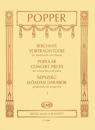 Book cover for Popular Concert Pieces – Volume 1