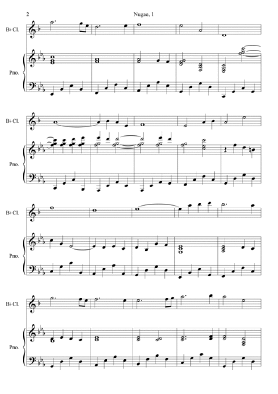 Nugae, 2 Woodwind Duet scores gallery preview page 2