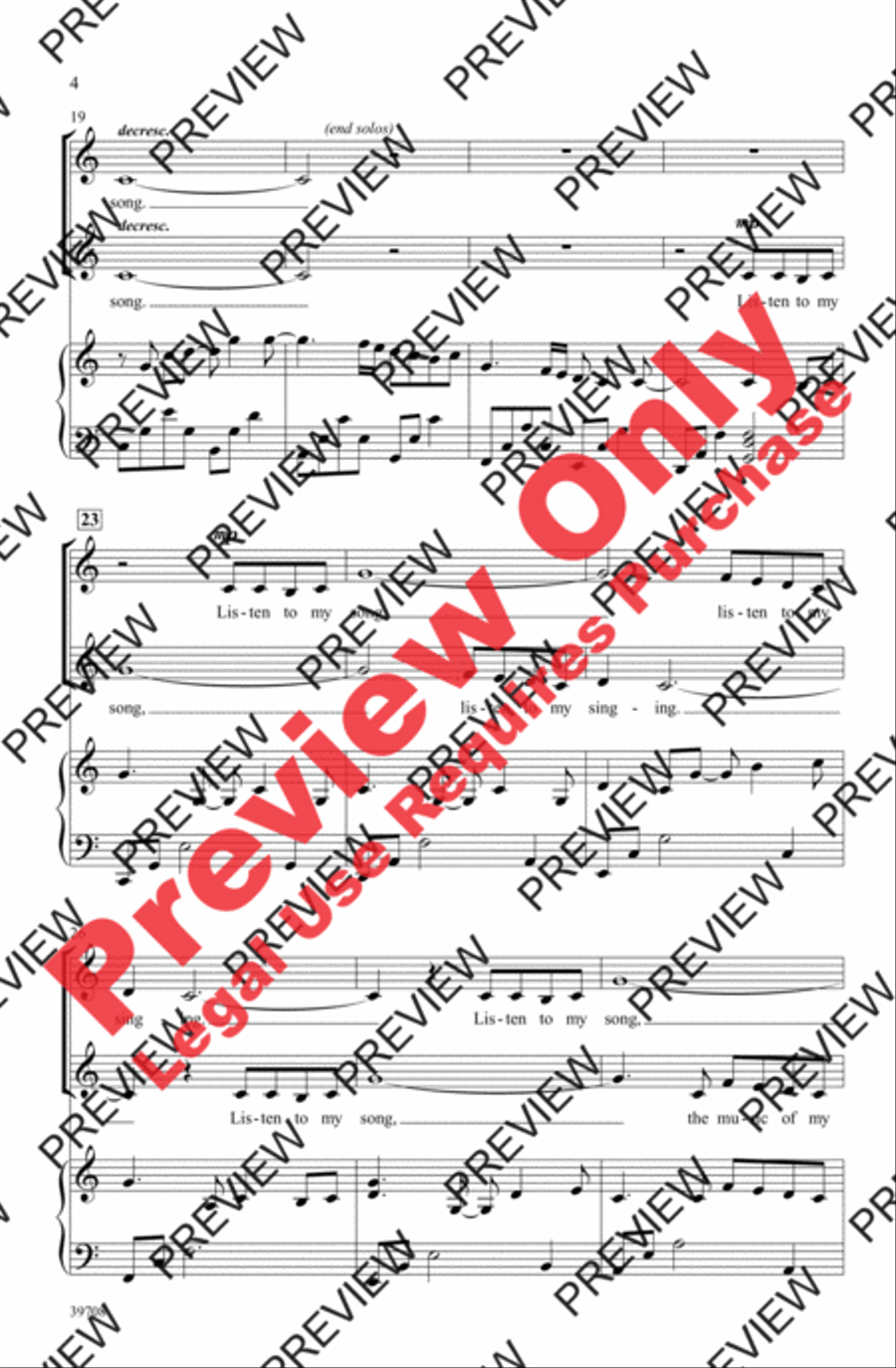 Listen to My Song 2-Part scores gallery preview page 4