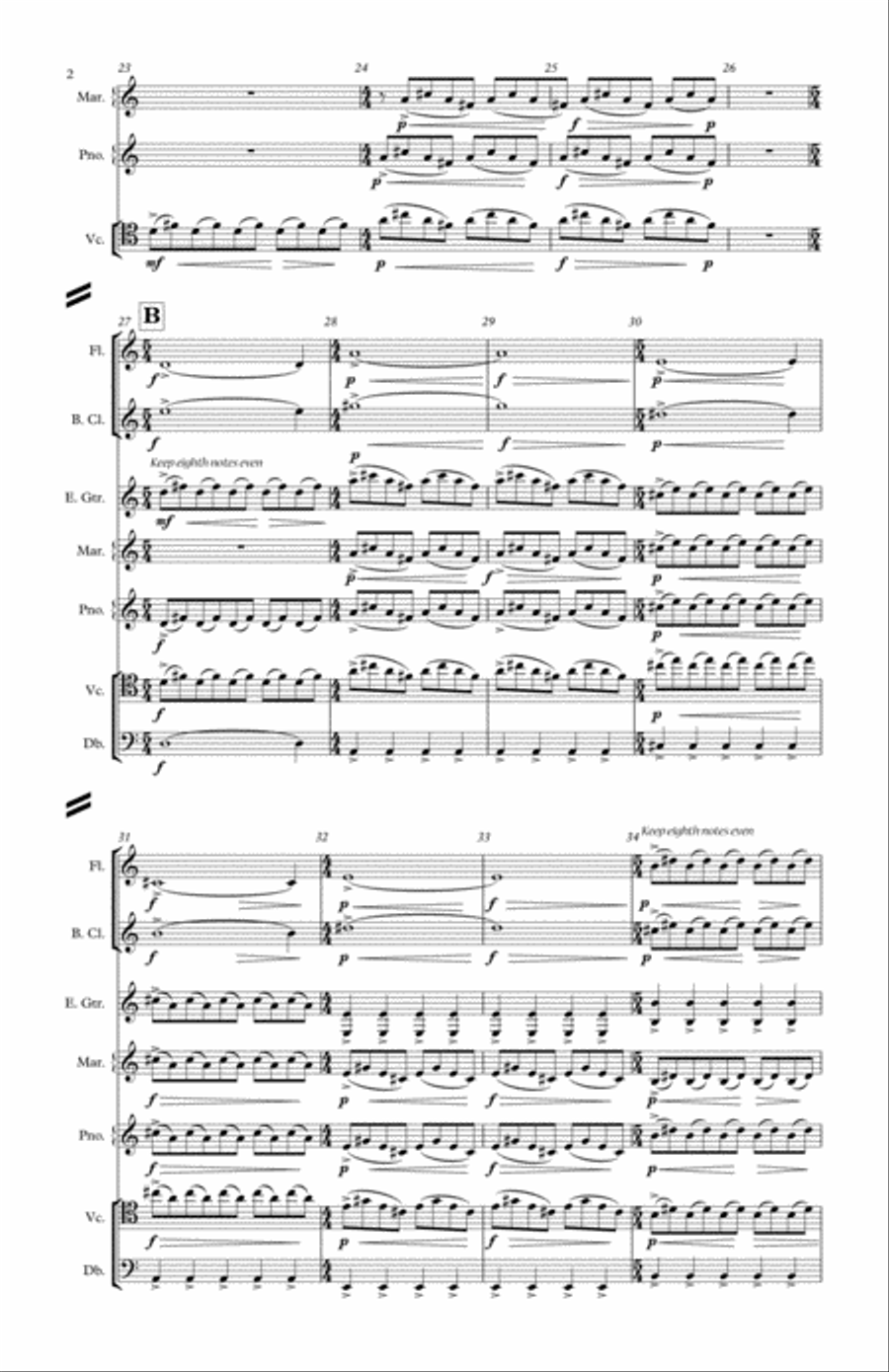 Where I Am Now Where I Am Now Large Ensemble scores gallery preview page 4