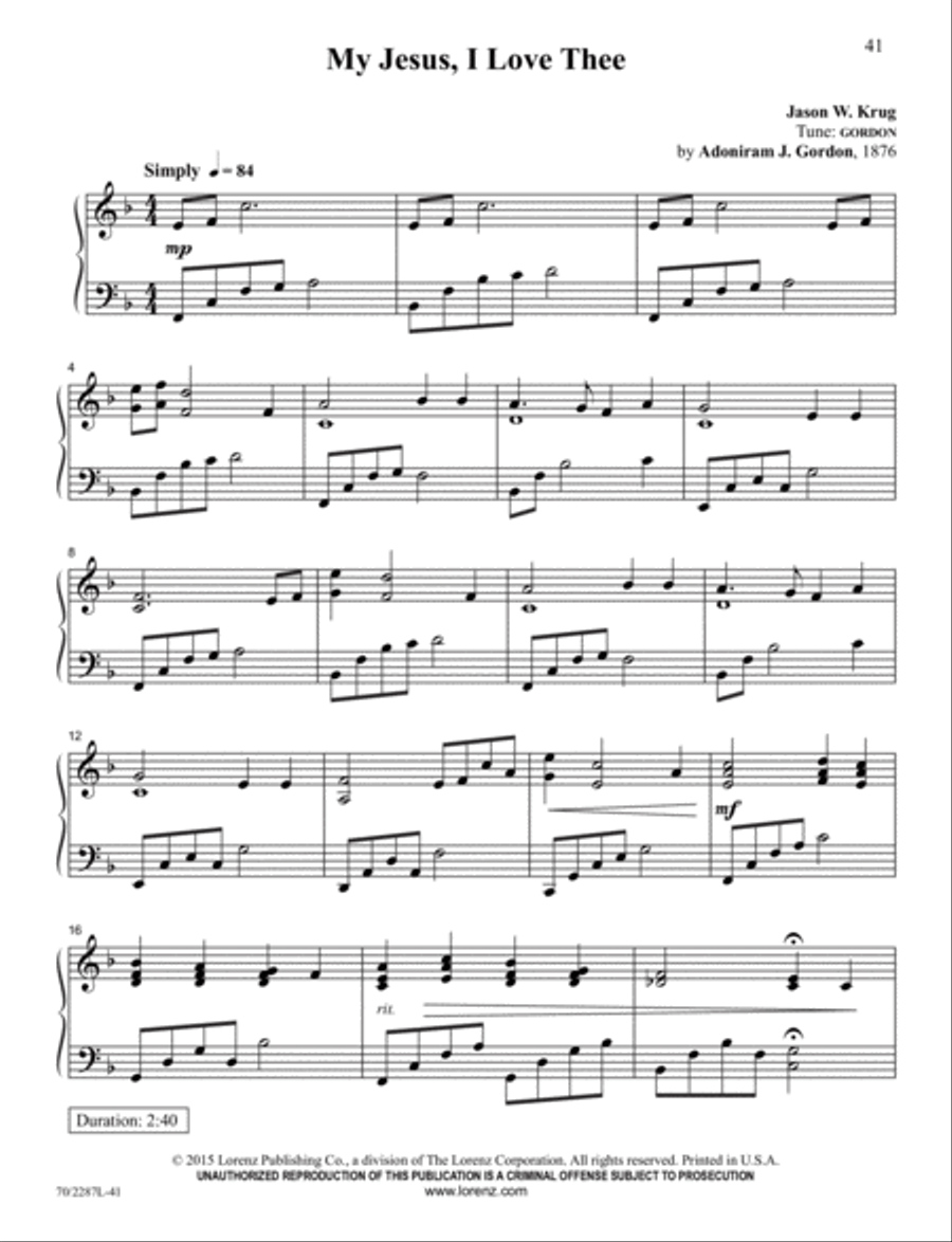 Glorious Morning! Piano Solo scores gallery preview page 16