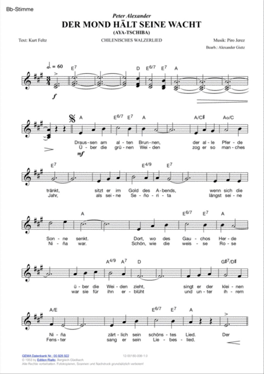 Der Mond halt seine Wacht Voice scores gallery preview page 4