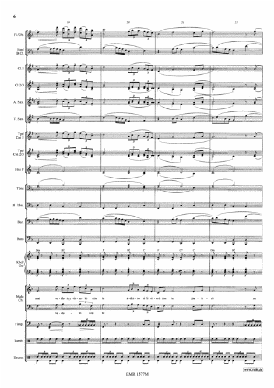 Time To Say Goodbye Time To Say Goodbye Men's Choir scores gallery preview page 8