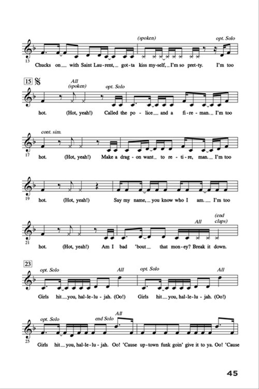 Let's All Sing KIDZ BOP Let's All Sing KIDZ BOP Choir scores gallery preview page 9