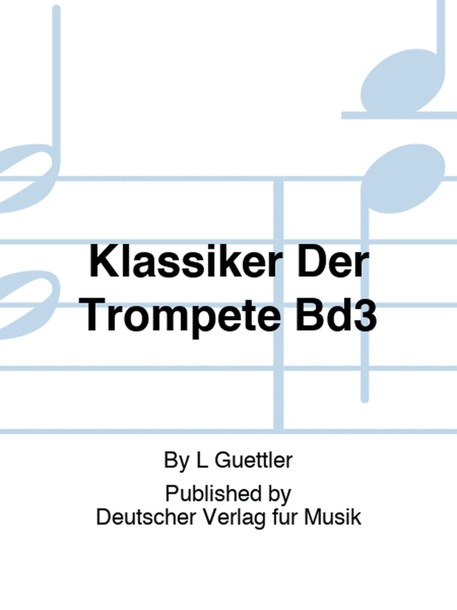 Klassiker Der Trompete Bd3