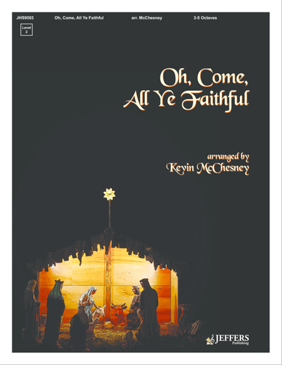 Oh Come All Ye Faithful Oh Come All Ye Faithful 5-Octaves scores gallery preview page 1