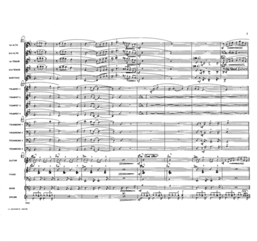 Alien Jazz Ensemble scores gallery preview page 8