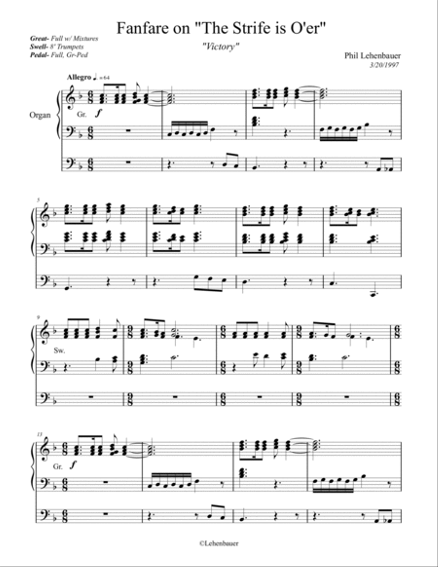 Fanfare on 