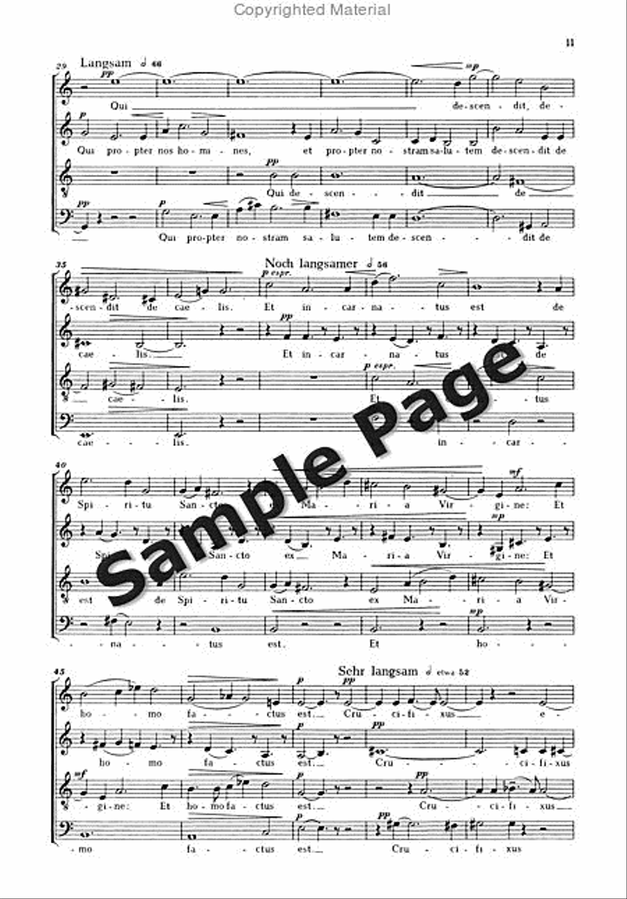 Messe 4-Part scores gallery preview page 14