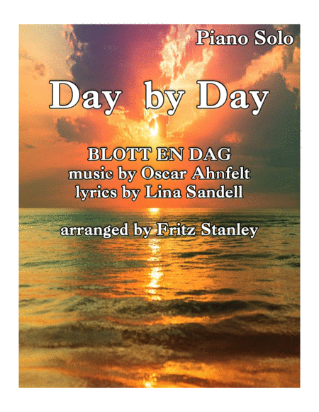 Day by Day - Piano Solo image number null