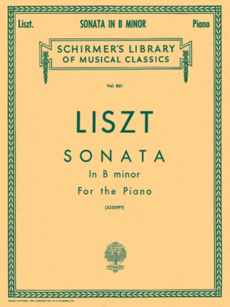 Franz Liszt : Sonata in B Minor
