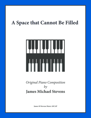 Book cover for A Space that Cannot Be Filled