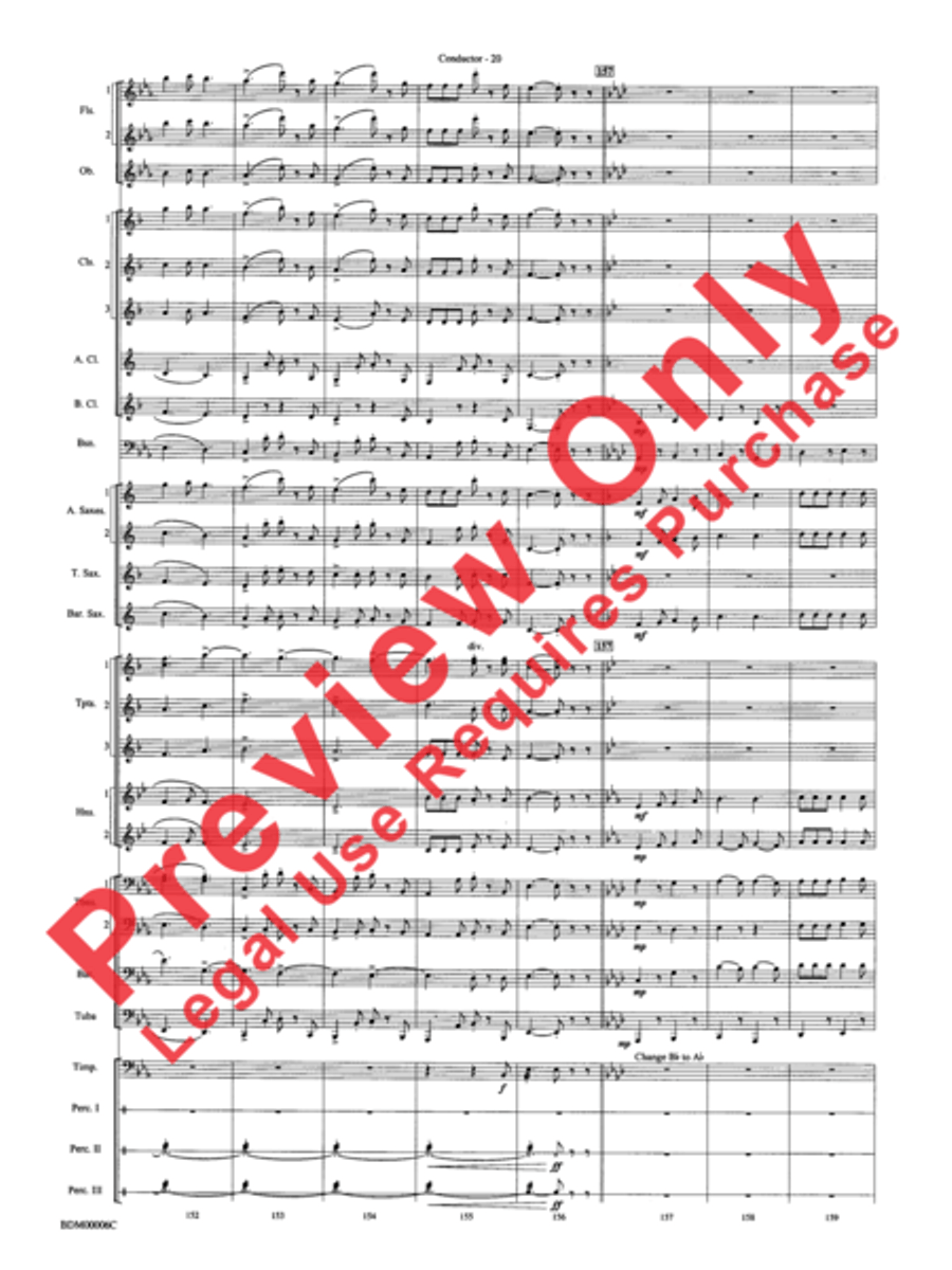 Children's March Concert Band scores gallery preview page 22