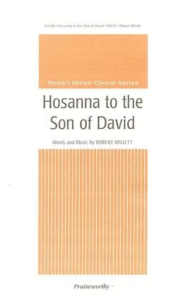 Book cover for Hosanna to the Son of David - SATB