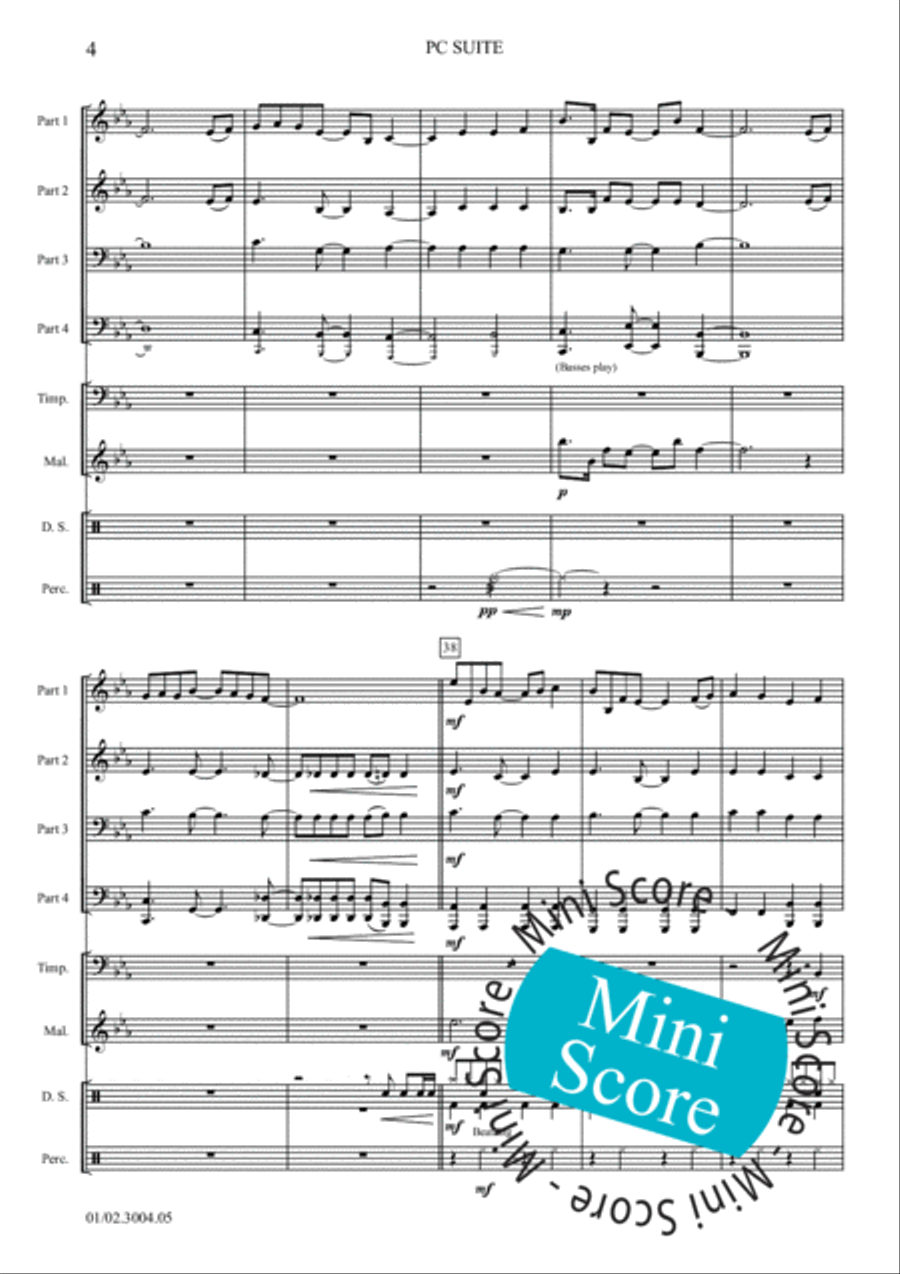 PC Suite Brass Band scores gallery preview page 8
