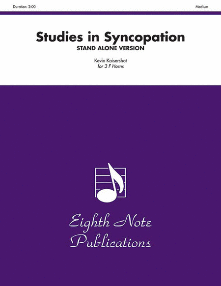 Studies in Syncopation (stand alone version)
