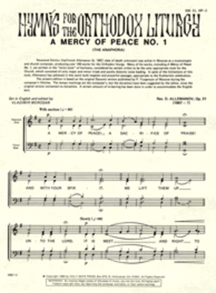 A Mercy of Peace