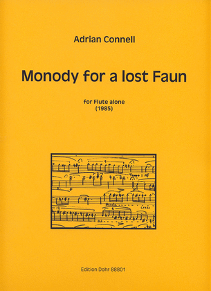 Monody for a lost Faun für Flöte solo (1985)