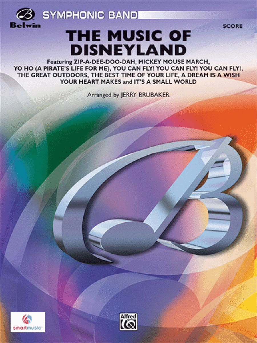 The Music of Disneyland Concert Band scores gallery preview page 1
