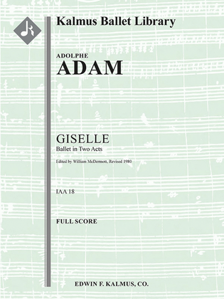Book cover for Giselle (complete ballet, McDermott Edition)