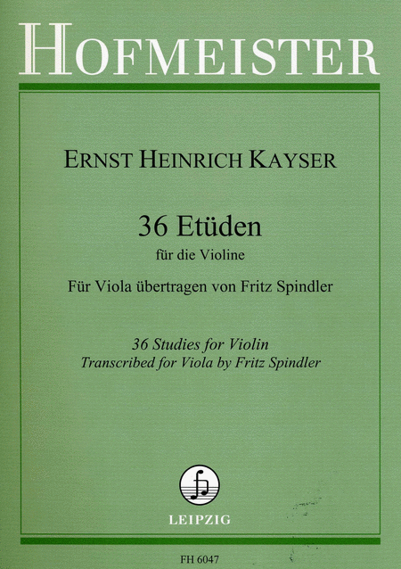36 Etuden, op. 20