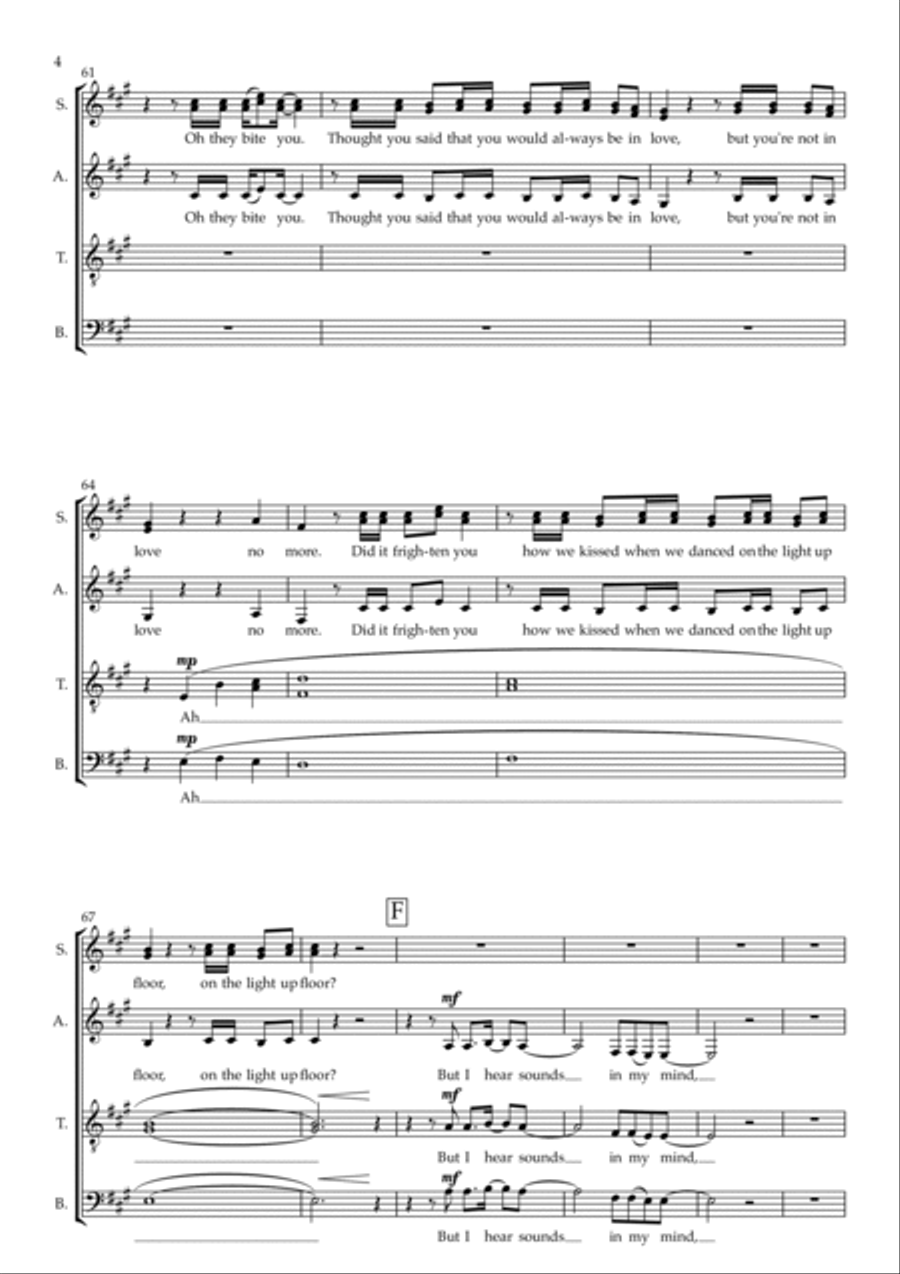 Green Light 4-Part scores gallery preview page 4