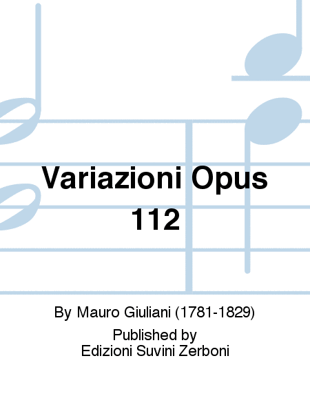 Variazioni Opus 112