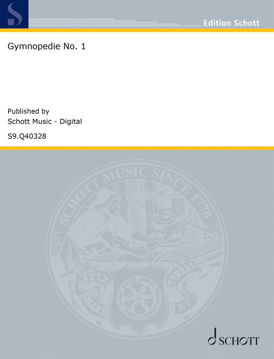 Gymnopédie No. 1 Violin Solo scores gallery preview page 1