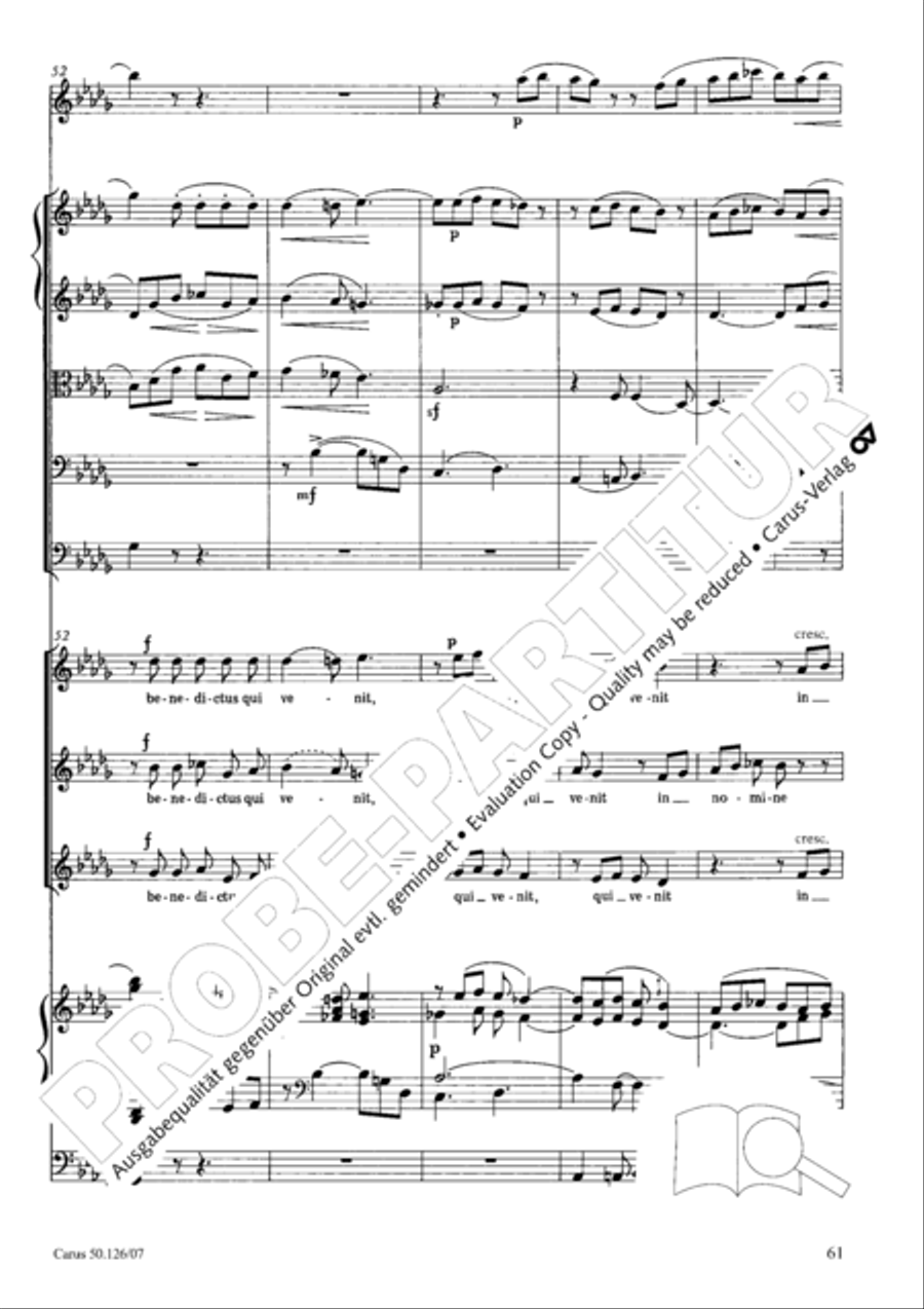 Mass in A major Mass in A major SSA scores gallery preview page 74