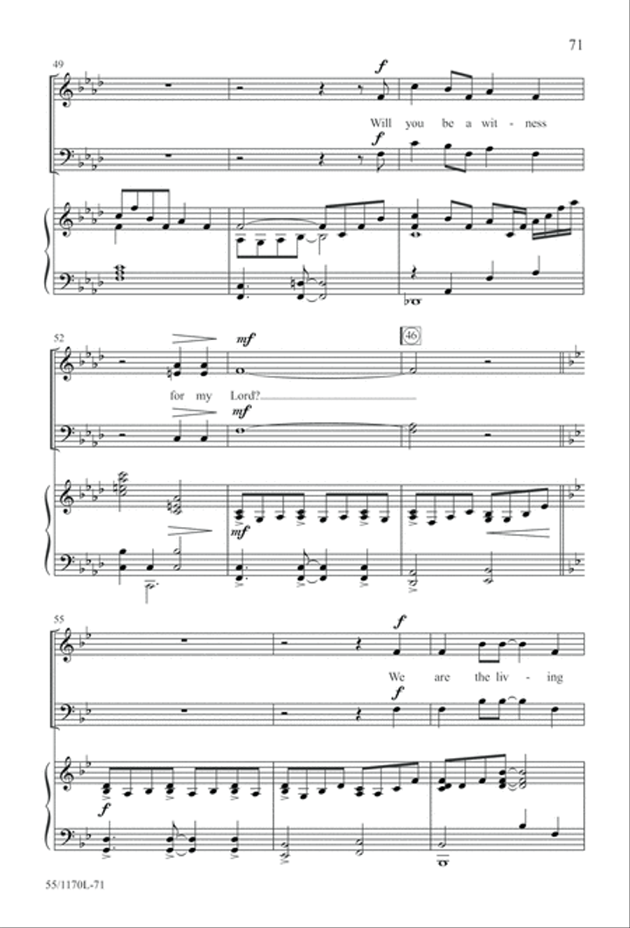 Witness Witness 3-Part scores gallery preview page 72
