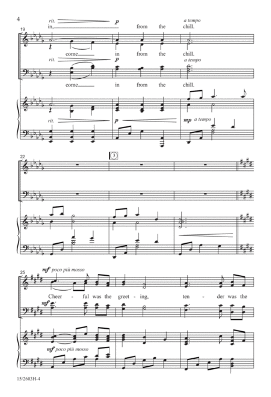 Evening in December 4-Part scores gallery preview page 5