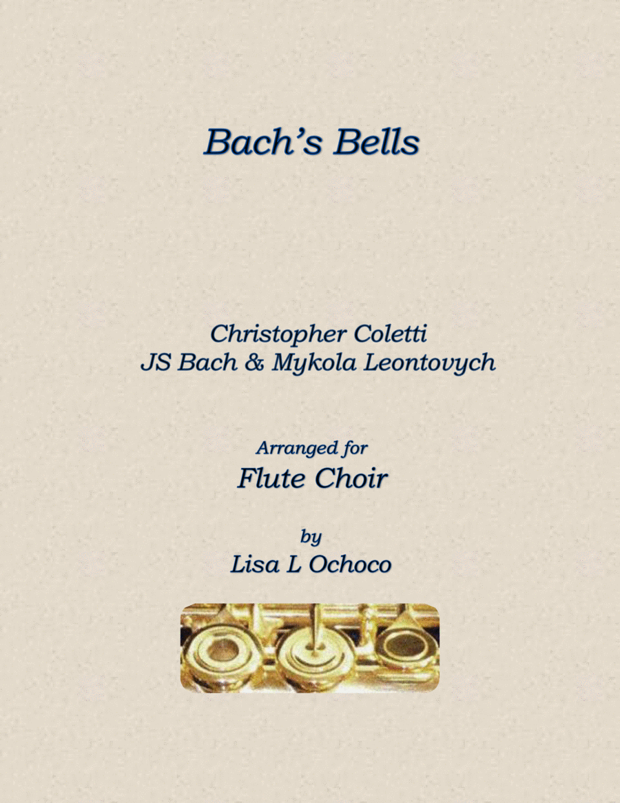 Bach's Bells Flute Choir scores gallery preview page 1