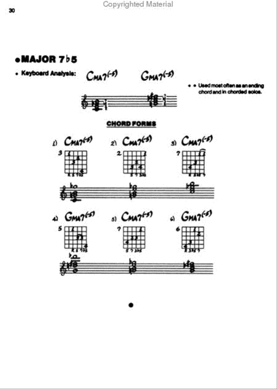 The Jazz Guitar Chord Bible Complete Electric Guitar scores gallery preview page 4