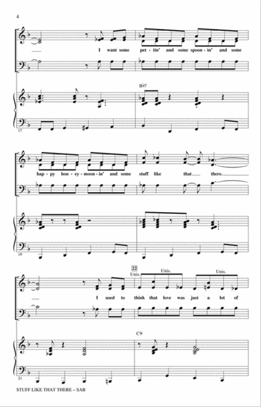 Stuff Like That There 3-Part scores gallery preview page 3