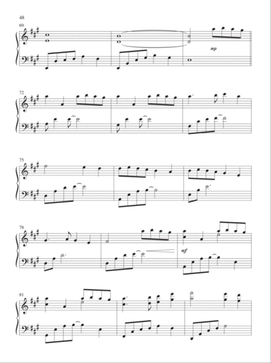 A Still and Silent Night A Still and Silent Night Piano Solo scores gallery preview page 24